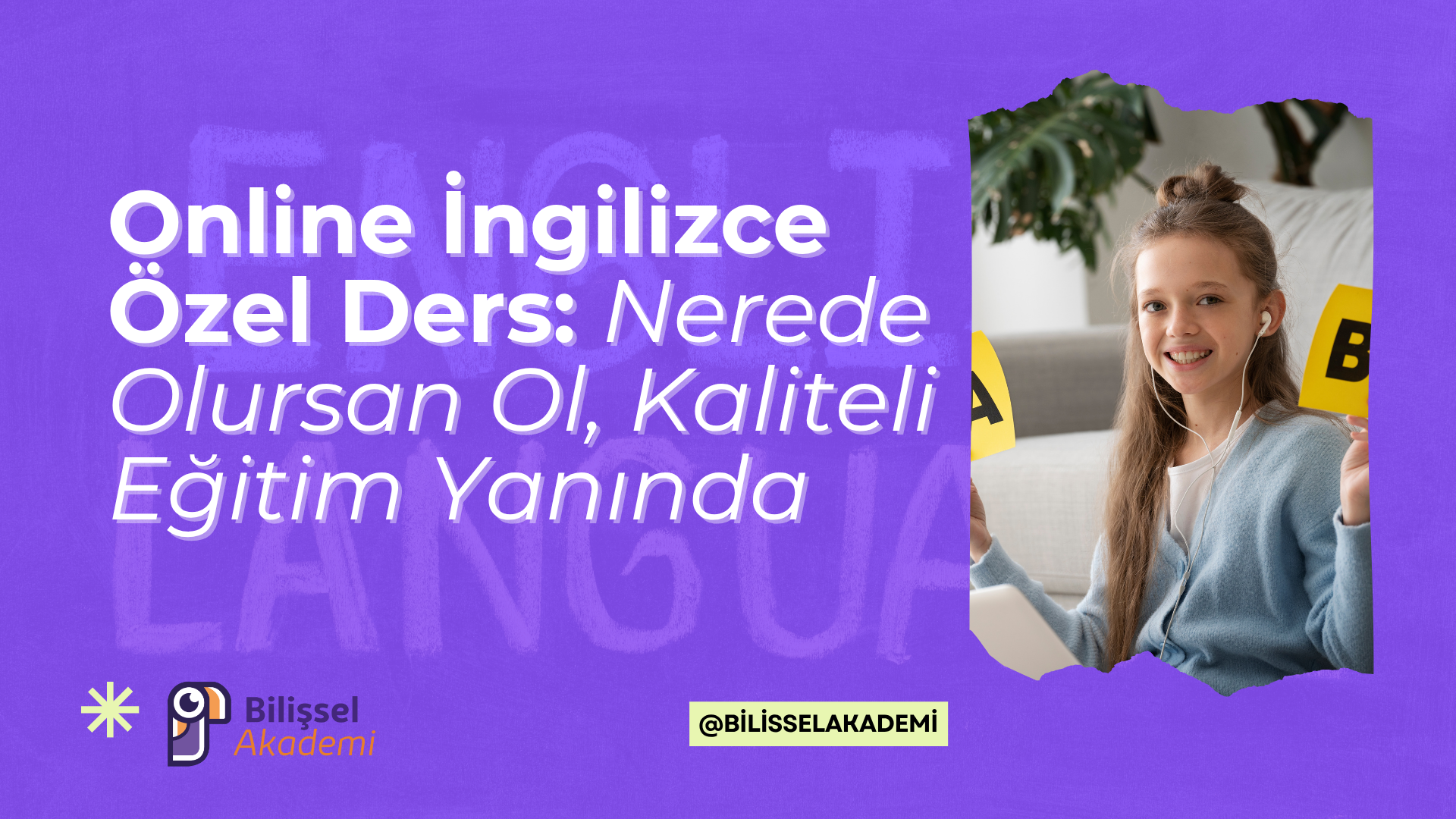 Online İngilizce Özel Ders